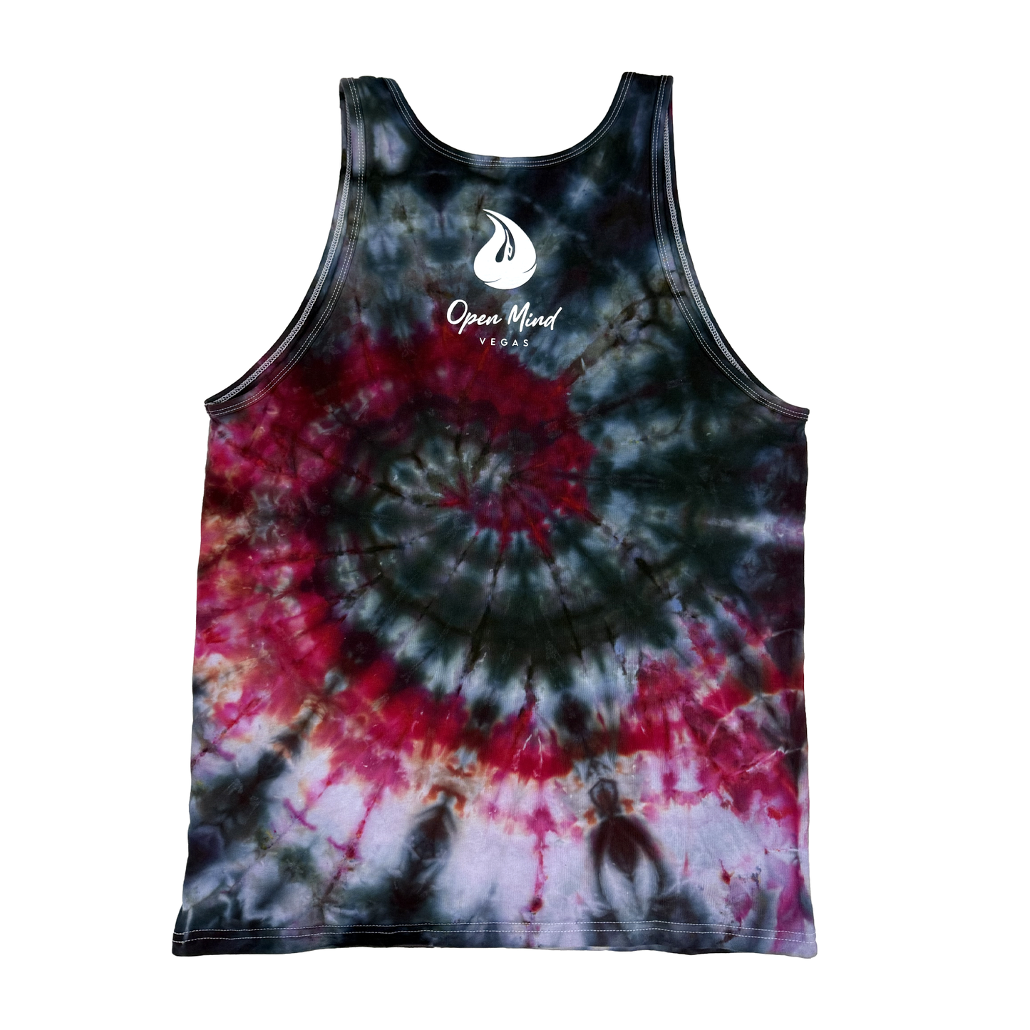 Sugar Skull Tie Dye Tank - Medium
