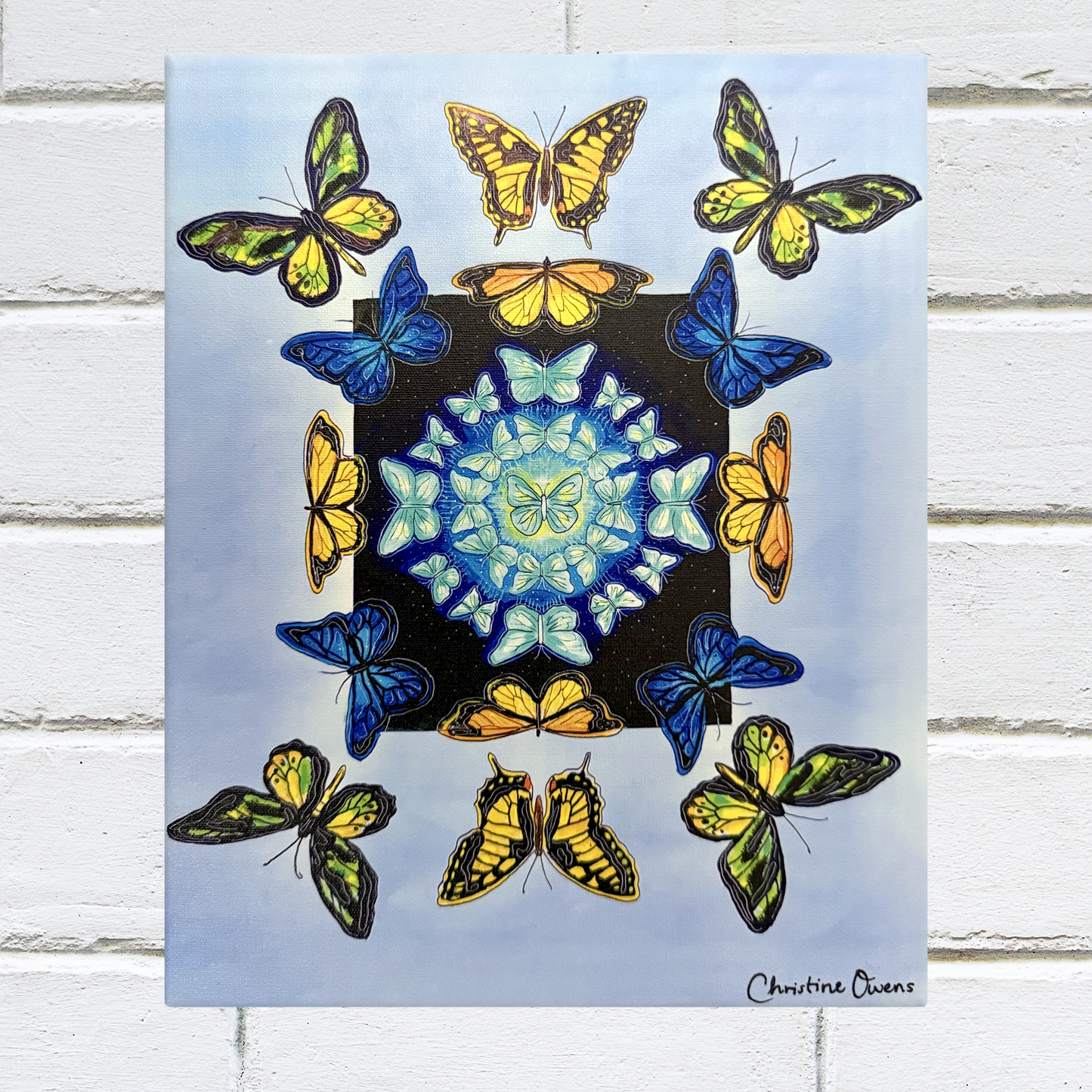 Butterfly Energy Canvas