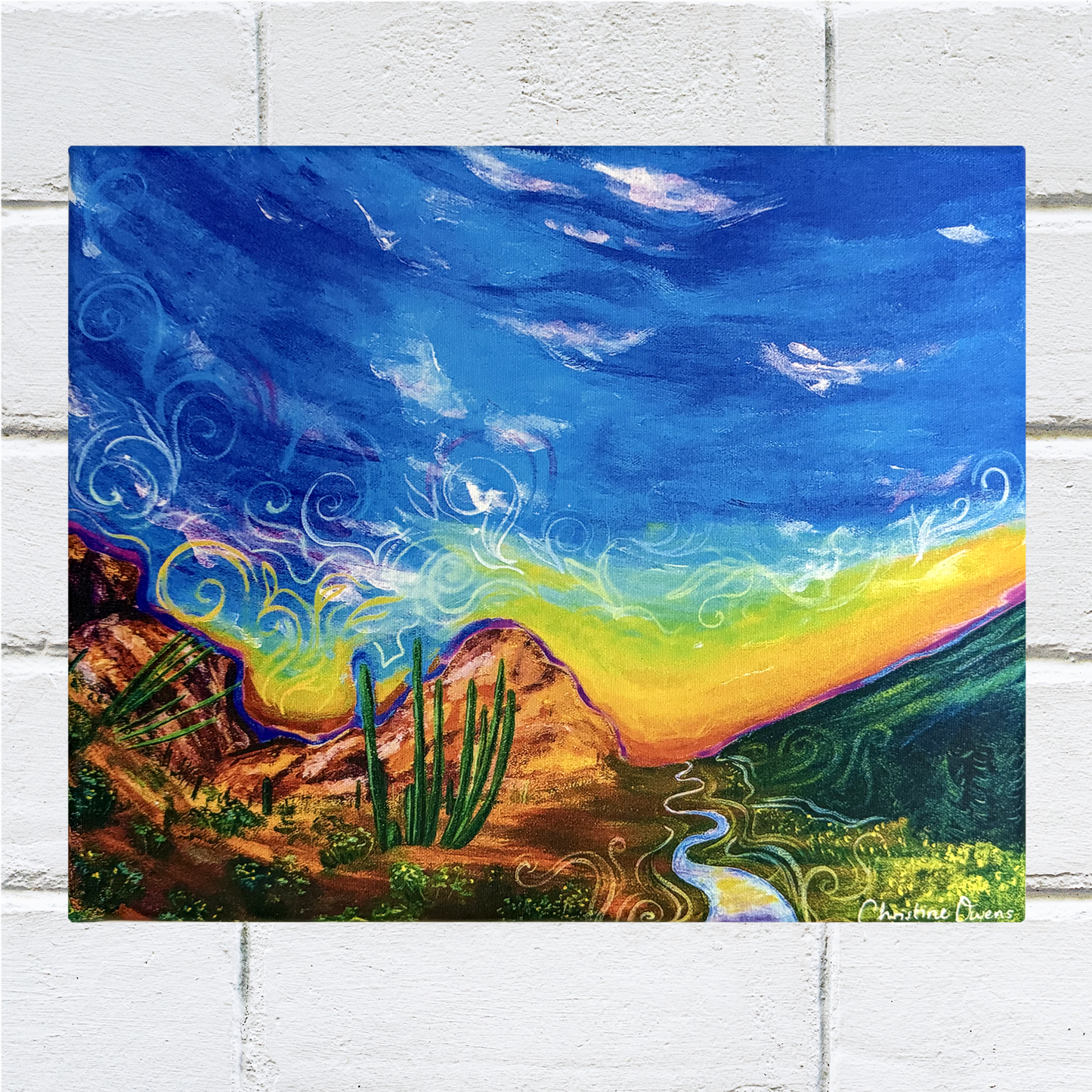 Desert Energy Canvas