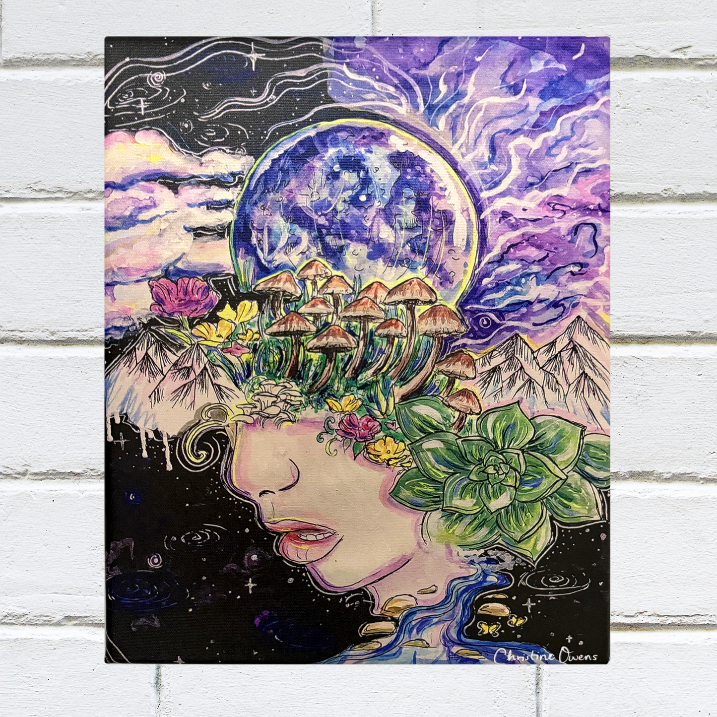 Dreamworld Woman Canvas