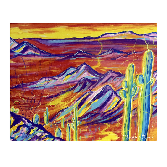 Vibrant Desert Canvas