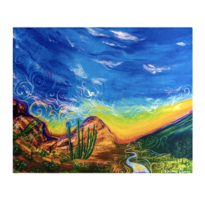 Desert Energy Canvas