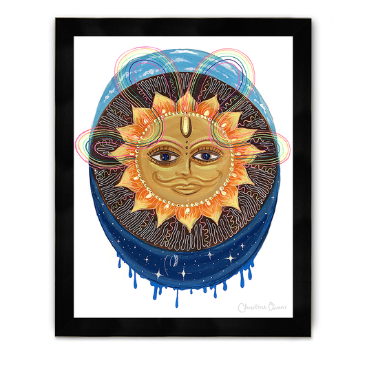 Sun Framed Poster