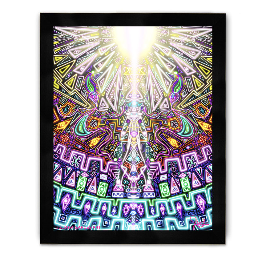 Aztec Framed Poster