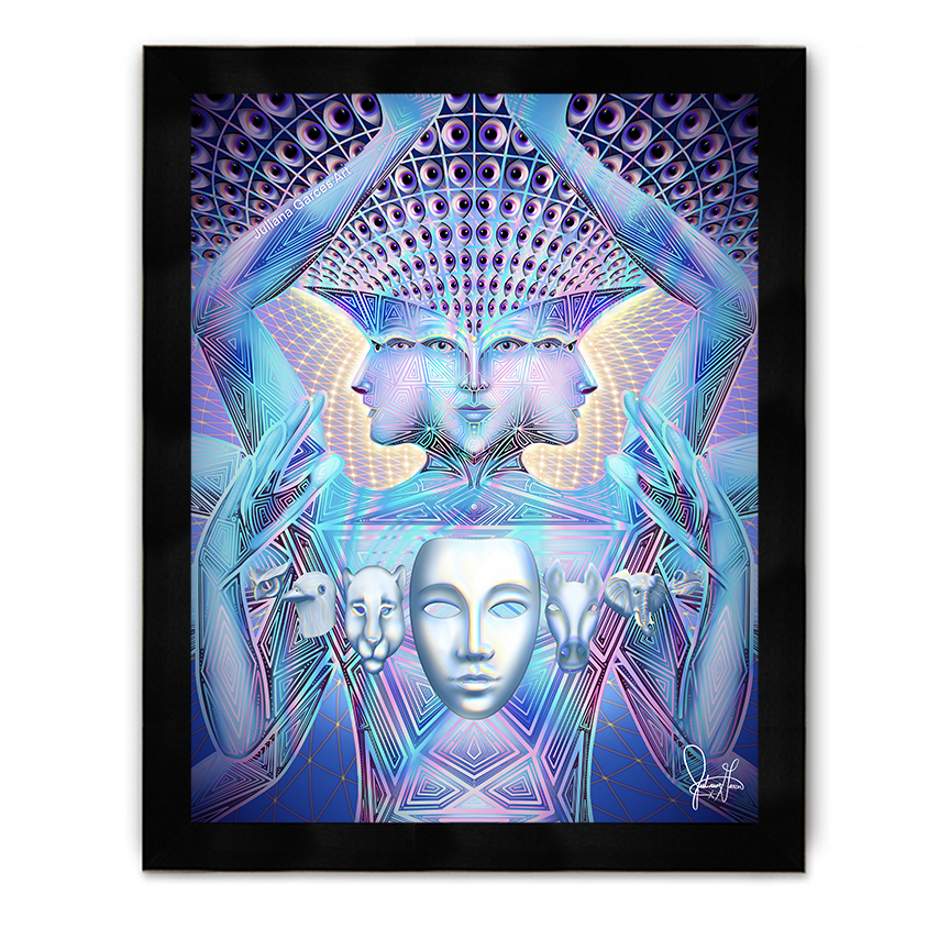 DMT Framed Poster