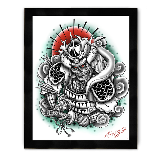 Samurai Framed Poster