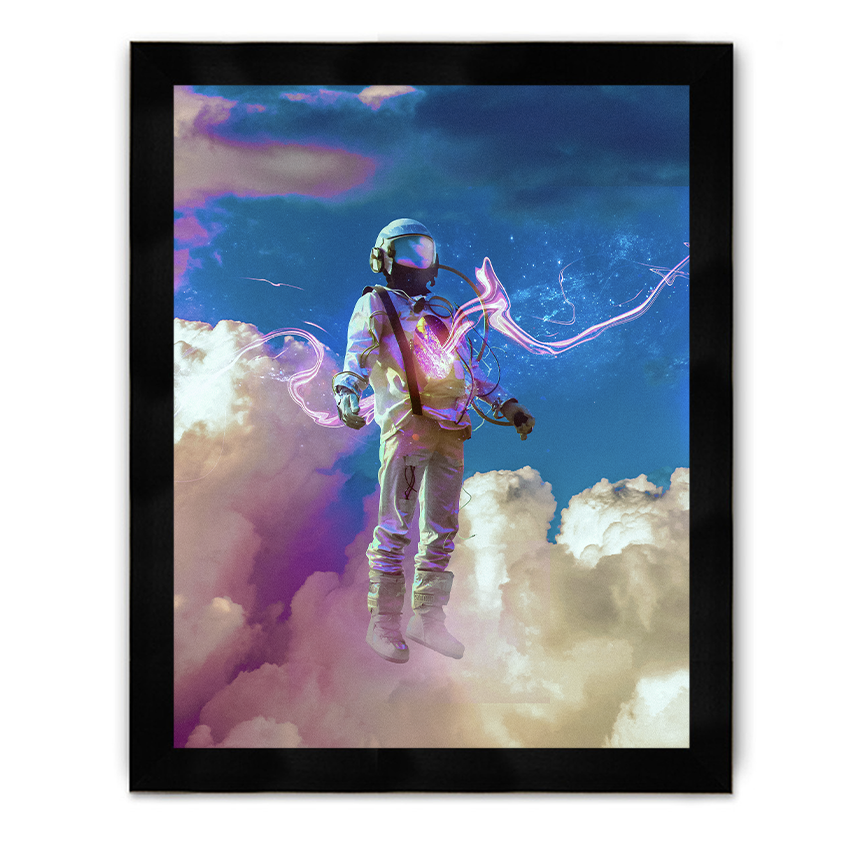 Astronaut Framed Poster