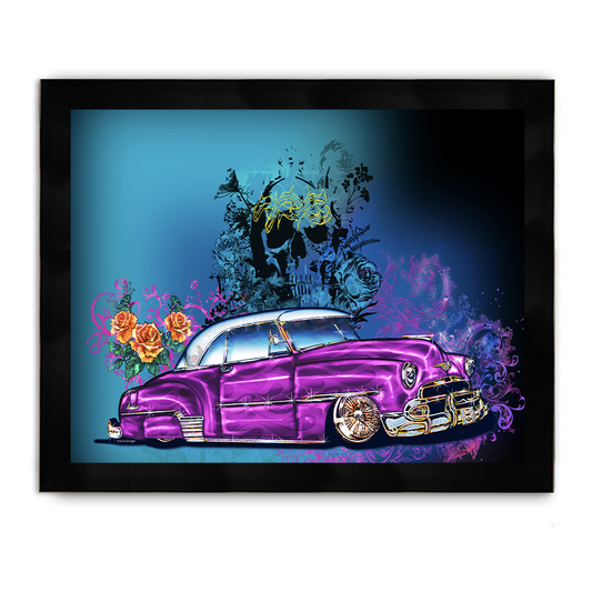 Lowrider Purple Haze Framed Poster