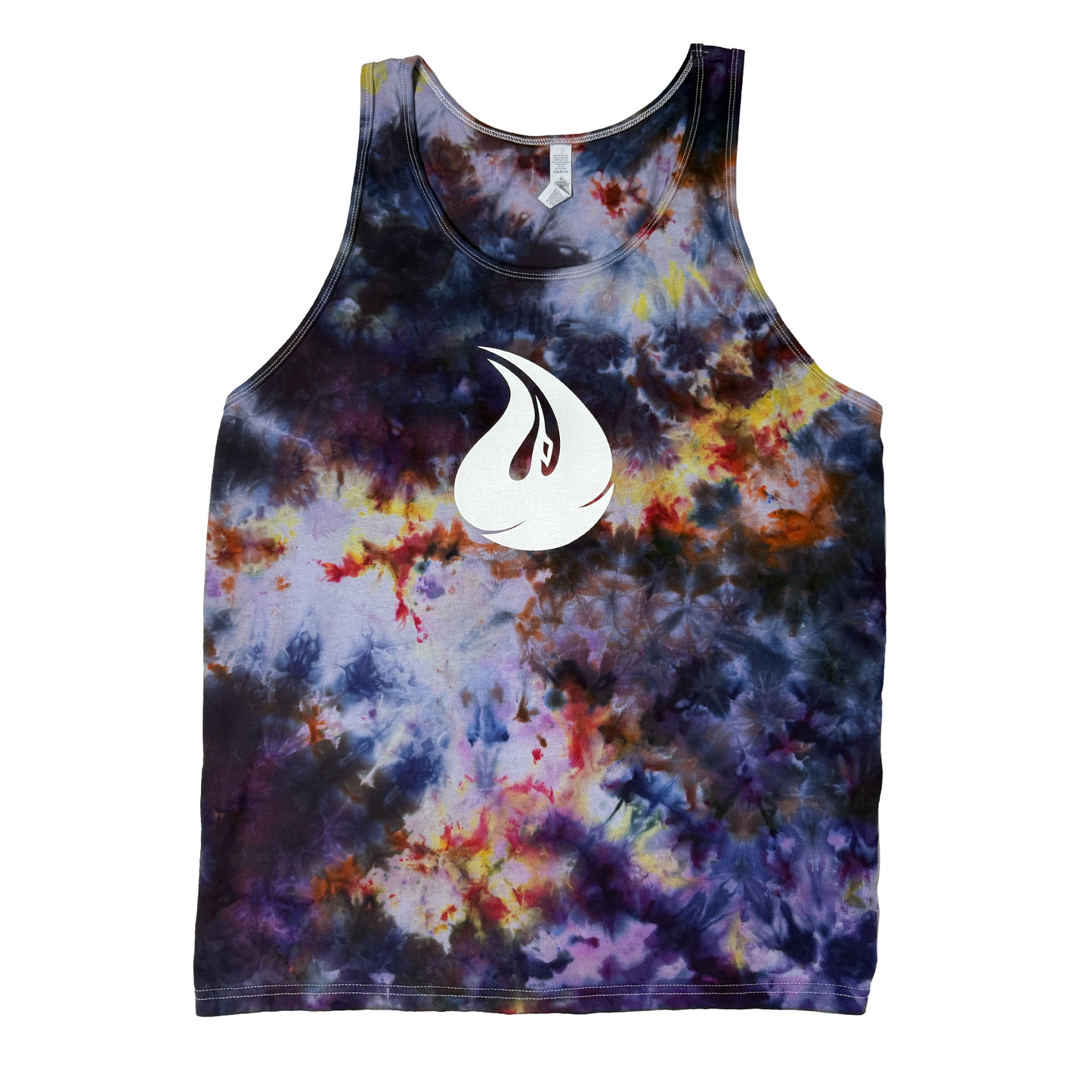 Phoenix Logo Tie Dye Tank - Large